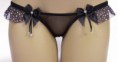 Tanga Rose Preto
